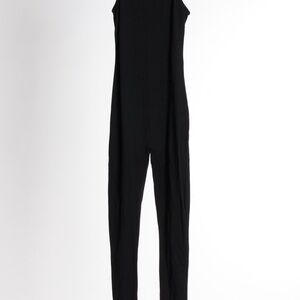 Black Sleeveless Jumpsuit